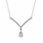 0.5 Carat V-Drop Ambrosia Necklace