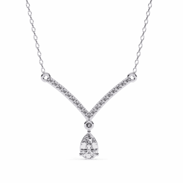 0.5 Carat V-Drop Ambrosia Necklace