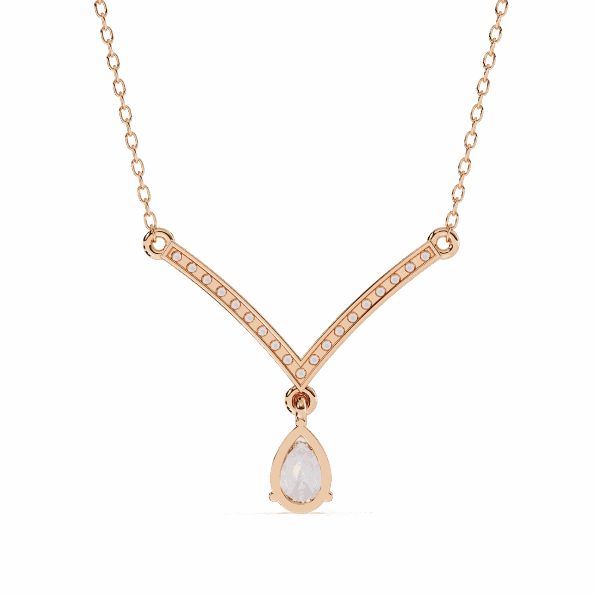 0.5 Carat VDrop Ambrosia Necklace  Image 5