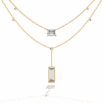 5.5 Carat Emerald Cascade Necklace - Image 3