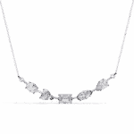 2.75 Carat Five-Cut Harmony Necklace