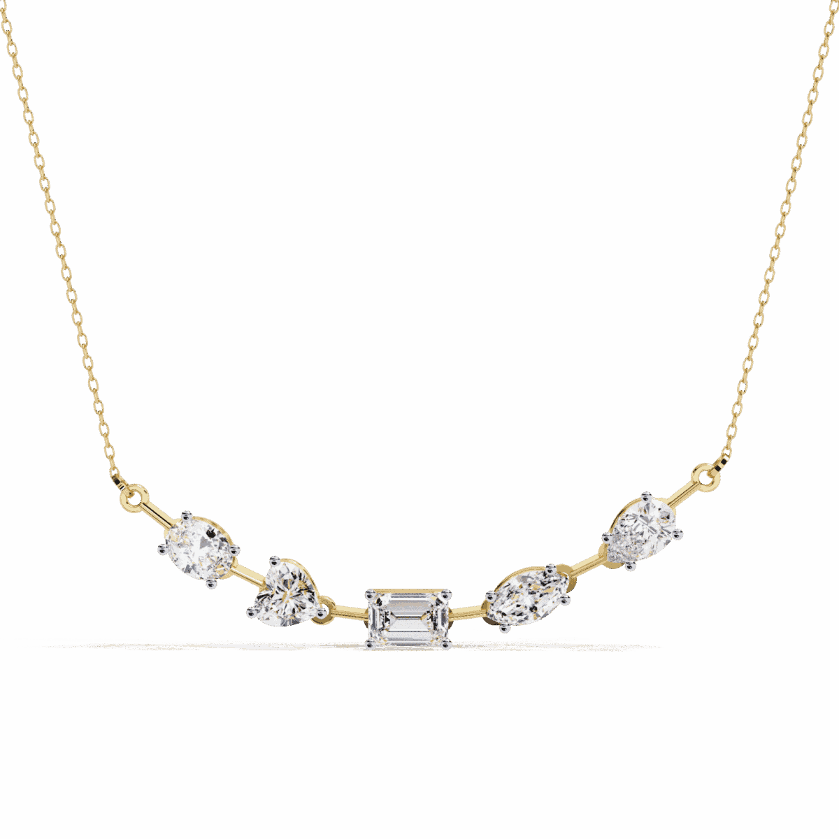 2.75 Carat FiveCut Harmony Necklace  Image 4