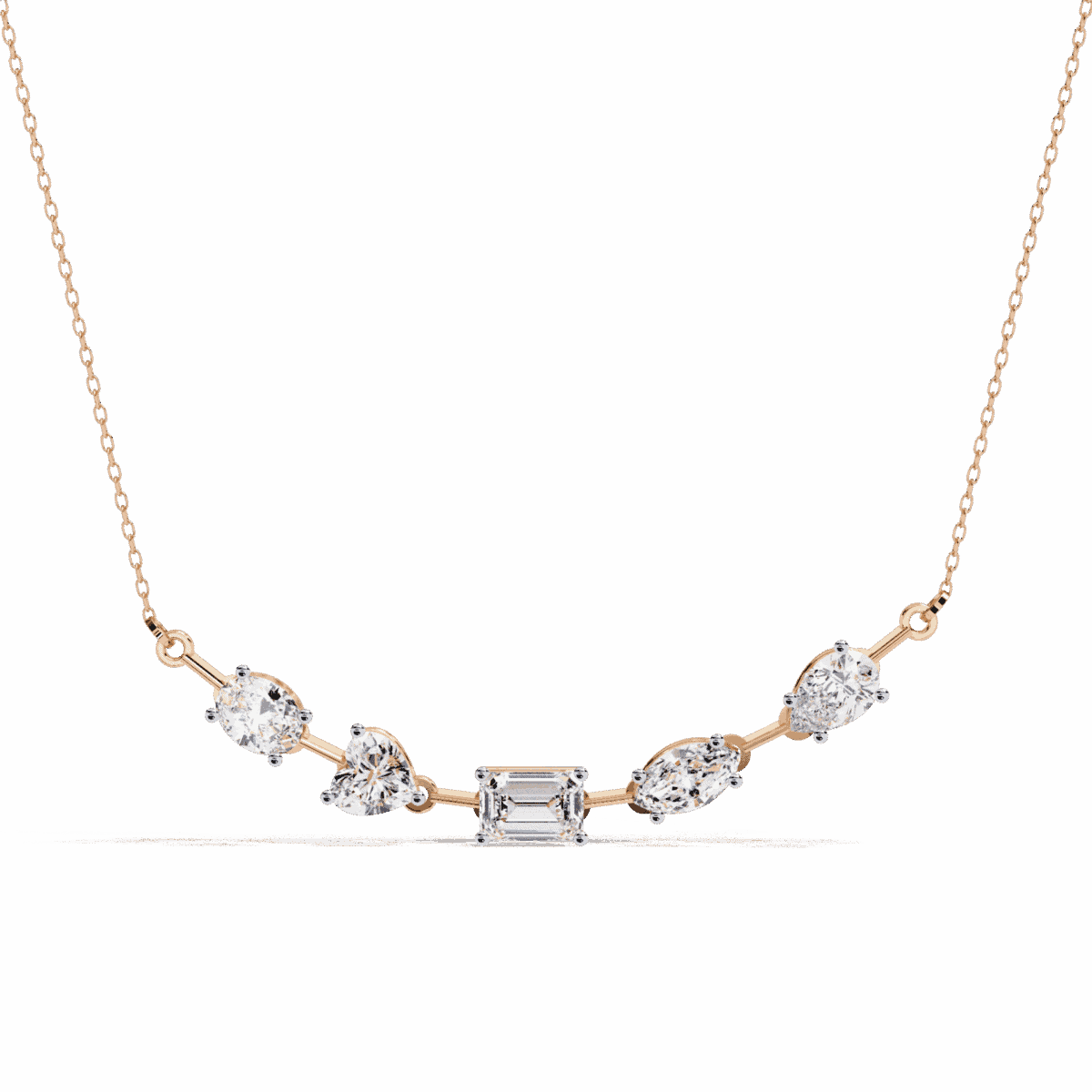 2.75 Carat FiveCut Harmony Necklace  Image 7