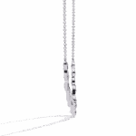 0.2 Carat Marquise Twist Diamond Necklace - Image 3