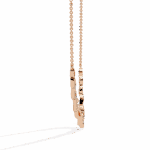 0.2 Carat Marquise Twist Diamond Necklace - Image 9