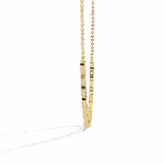 0.5 Carat Wave Diamond Necklace - Image 7