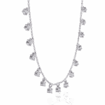 0.9 Carat Petite Drop Diamond Necklace - Image 2