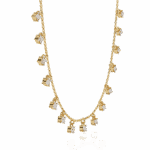 0.9 Carat Petite Drop Diamond Necklace - Image 5