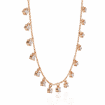 0.9 Carat Petite Drop Diamond Necklace - Image 9