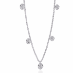 4.75 Carat Solitaire Drop Diamond Necklace - Image 2