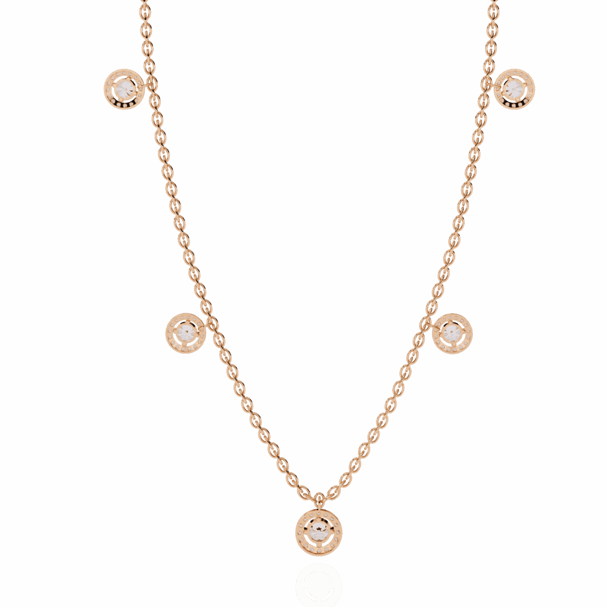 4.75 Carat Solitaire Drop Diamond Necklace  Image 11