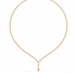 4.5 Carat The Classic Round Drop Tennis Necklace - Image 11