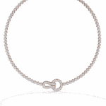 6.5 Carat Diamond Buckle Necklace - Image 4