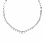 1.25 Carat The Celeste Round Diamond Tennis Necklace