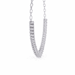 1.25 Carat The Celeste Round Diamond Tennis Necklace - Image 2