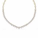 1.25 Carat The Celeste Round Diamond Tennis Necklace - Image 3