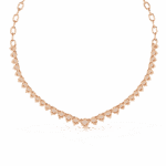 1.25 Carat The Celeste Round Diamond Tennis Necklace - Image 7