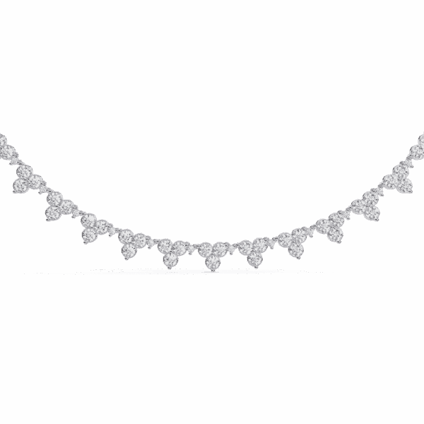 2 Carat The Vienna Round Diamond Tennis Necklace