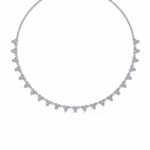 2 Carat The Vienna Round Diamond Tennis Necklace - Image 2