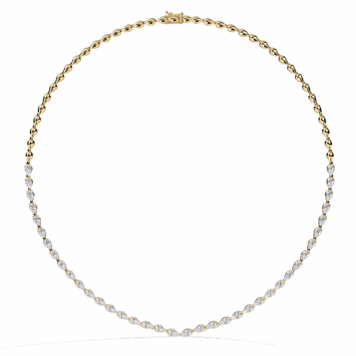 4.75 Carat The Milan Round Diamond Collar Necklace  Image 5