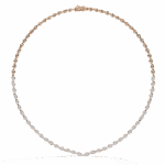 4.75 Carat The Milan Round Diamond Collar Necklace - Image 9