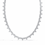 0.1 Carat The Capri Round Diamond Necklace - Image 3