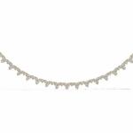 0.1 Carat The Capri Round Diamond Necklace - Image 4