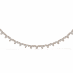 0.1 Carat The Capri Round Diamond Necklace - Image 7