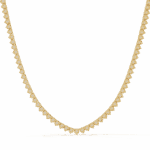 5.75 Carat The Halo Round Diamond Collar Necklace - Image 5