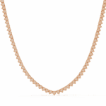 5.75 Carat The Halo Round Diamond Collar Necklace - Image 7