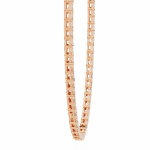 8.5 Carat The Emerald Solitaire Tennis Necklace - Image 14