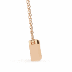 2 Carat Emerald Bezel Solitaire Pendant - Image 12