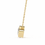 1.5 Carat Oval Bezel Solitaire Pendant - Image 5