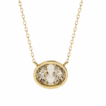 1.5 Carat Oval Bezel Solitaire Pendant - Image 6