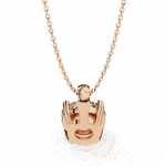 0.8 Carat Heart Prong Solitaire Pendant - Image 3