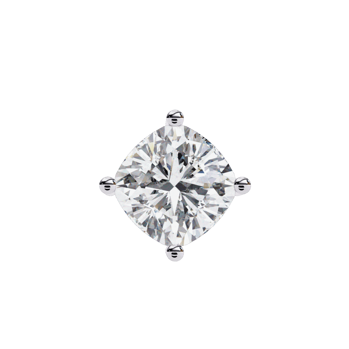 2.25 Carat Cushion Solitaire Pendant  Image 2