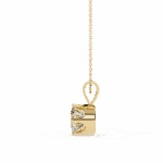 2 Carat Six-Prong Round Solitaire Pendant - Image 6