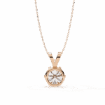 2 Carat Six-Prong Round Solitaire Pendant - Image 12