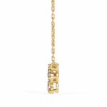 0.9 Carat Tri Harmony Pendant - Oval, Pear & Emerald - Image 4