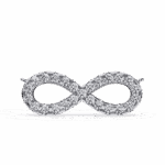 0.3 Carat Infinity Loop Diamond Pendant - Image 2