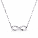 0.3 Carat Infinity Loop Diamond Pendant - Image 4