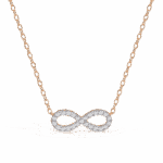 0.3 Carat Infinity Loop Diamond Pendant - Image 9