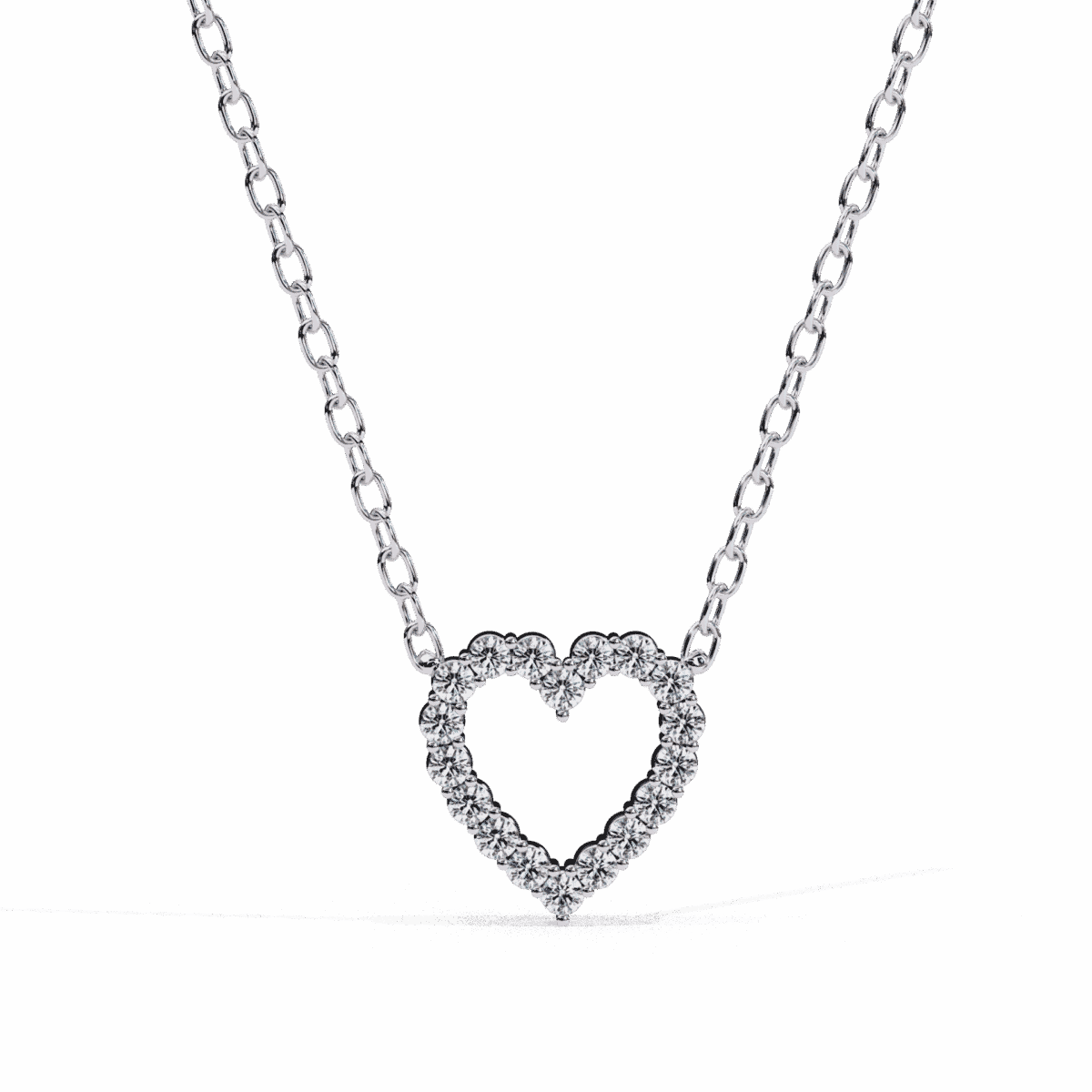 0.4 Carat Petite Round Cluster Pendant  Image 1