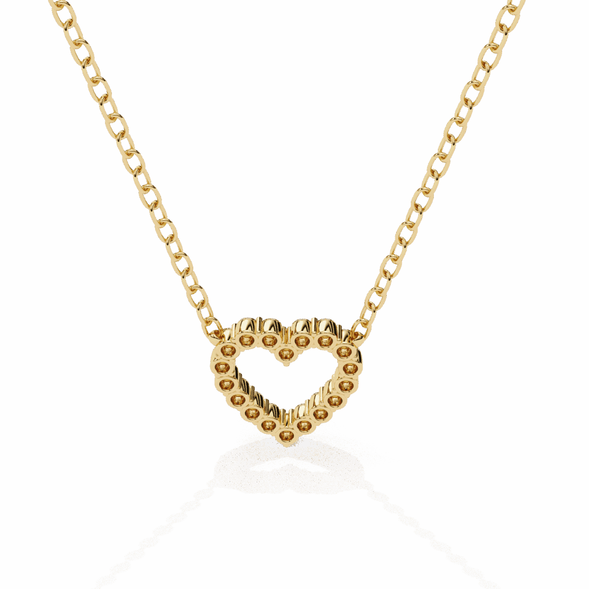 0.4 Carat Petite Round Cluster Pendant  Image 6