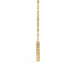 0.4 Carat Petite Round Cluster Pendant - Image 8