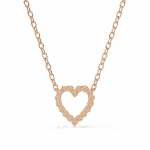 0.4 Carat Petite Round Cluster Pendant - Image 12