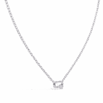 0.4 Carat Dual Diamond Cushion Pendant - Image 3