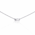 0.4 Carat Dual Diamond Cushion Pendant - Image 4