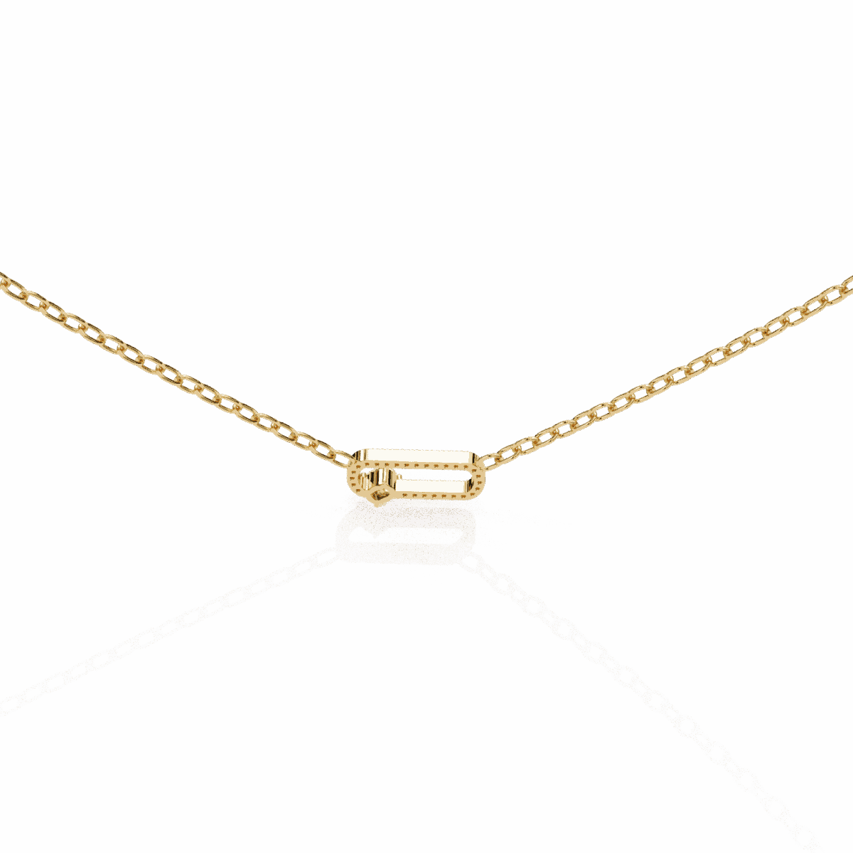 0.4 Carat Dual Diamond Cushion Pendant  Image 10