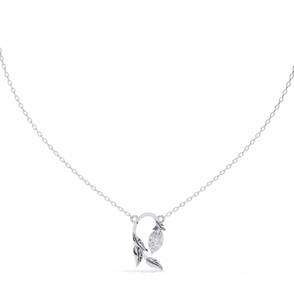 0.5 Carat Marquise Solitaire Pendant